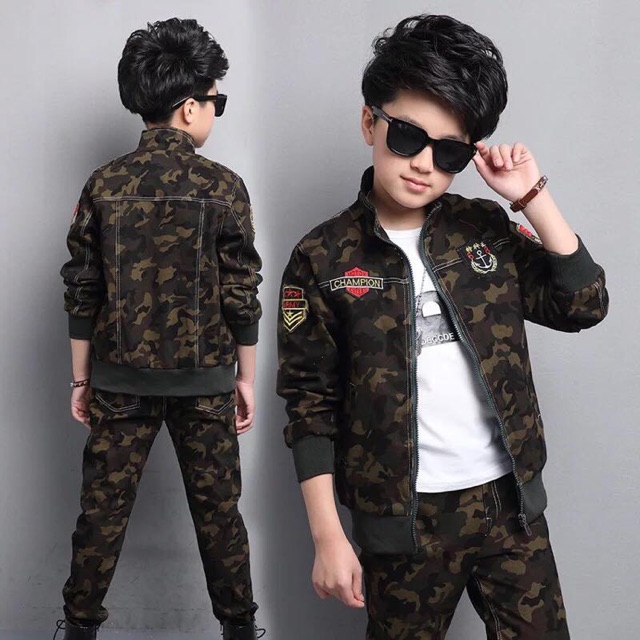 Set bộ rằn ri cho bé trai cực hót ( ODER) | Shopee Việt Nam