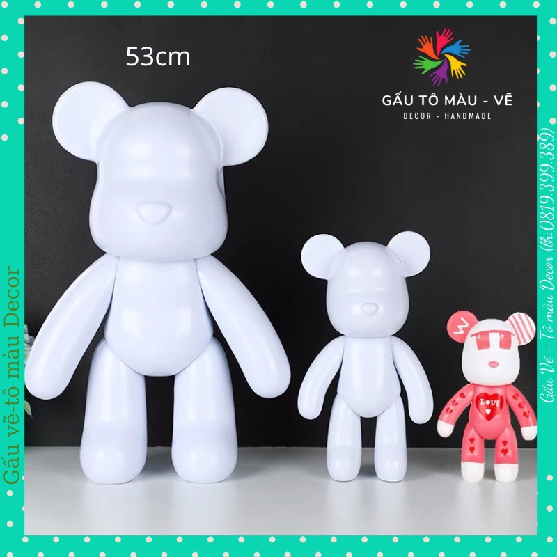 Gấu Vẽ Tô Tượng Bearbrick Size 23Cm, Gấu Vẽ Handmade Phối Màu Theo Cách  Riêng Của Bạn, Hàng Chất Lượng, Đủ Màu Phụ Kiện | Shopee Việt Nam