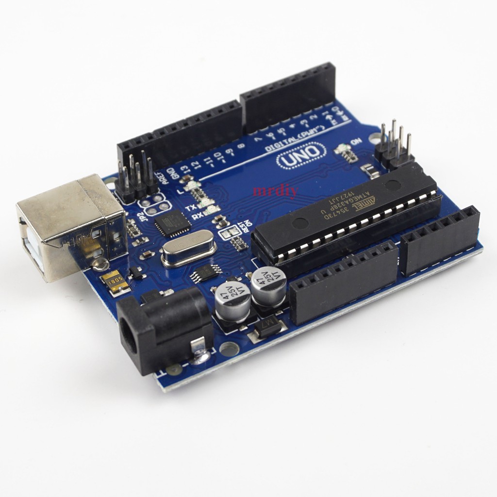 Arduino UNO R3 Chip Cắm + Tặng Cáp USB , Có Hộp Mica | Shopee Việt Nam