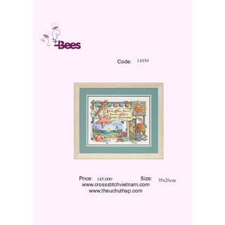 Mẫu thêu chữ thập 11039