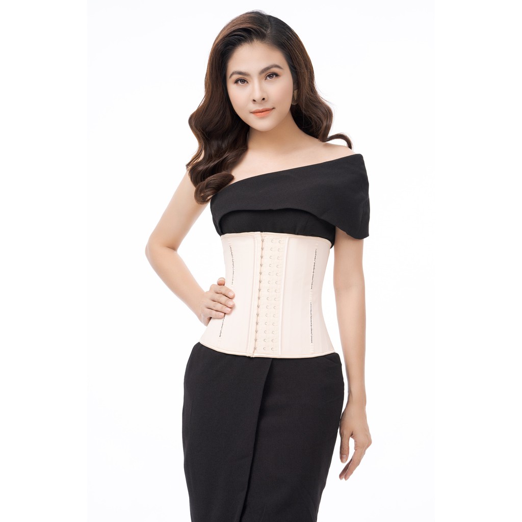Ảnh Đai Nịt Bụng Latex Corset Chuẩn Chính Hãng Hy Lạp (Màu nude) 1