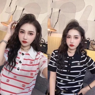 Áo Len Lỗ mongtoghi cổ đức chữ X thêu, kiểu Áo Len Polo Mã 024