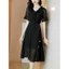 Đầm voan chiffon 2 lớp Thời Trang siêu xinh , tôn dáng sành điệu cho các quý cô quý chị em HIYU STORE