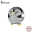bamoer Hạt charm hình chim cánh cụt đáng yêu