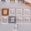YOLOGO 2 Chiếc Nhà Búp Bê Thu Nhỏ Phụ Kiện Thủ Công 1 / 12 Mô Hình Nội Thất Mô Phỏng Mini