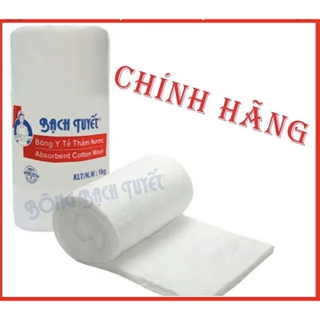 Bông Y Tế Bông Bạch Tuyết Cuộn 1kg Dùng Trong Y Tế ,Phun Xăm Thẩm Mỹ