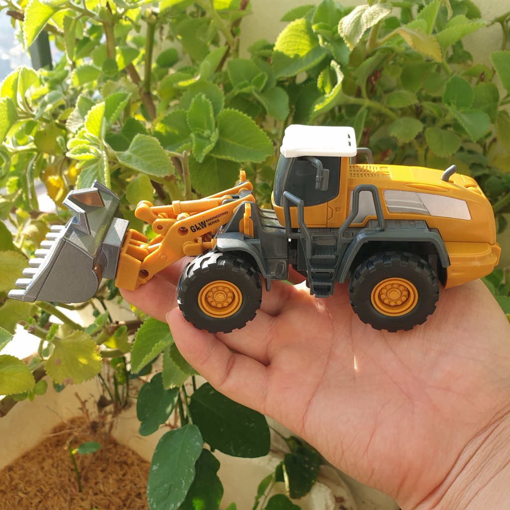 Mô tả Đồ chơi mô hình xe công trình KAVY bằng hợp kim và nhựa an toàn cho trẻ - 4