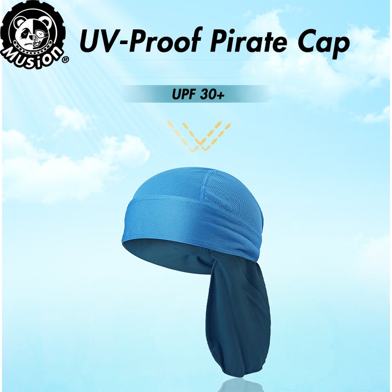 Mũ bảo hiểm Musion Pirate Cap - Chống thấm mồ hôi, chống bụi và tia UV, phù hợp cho hoạt động ngoài trời