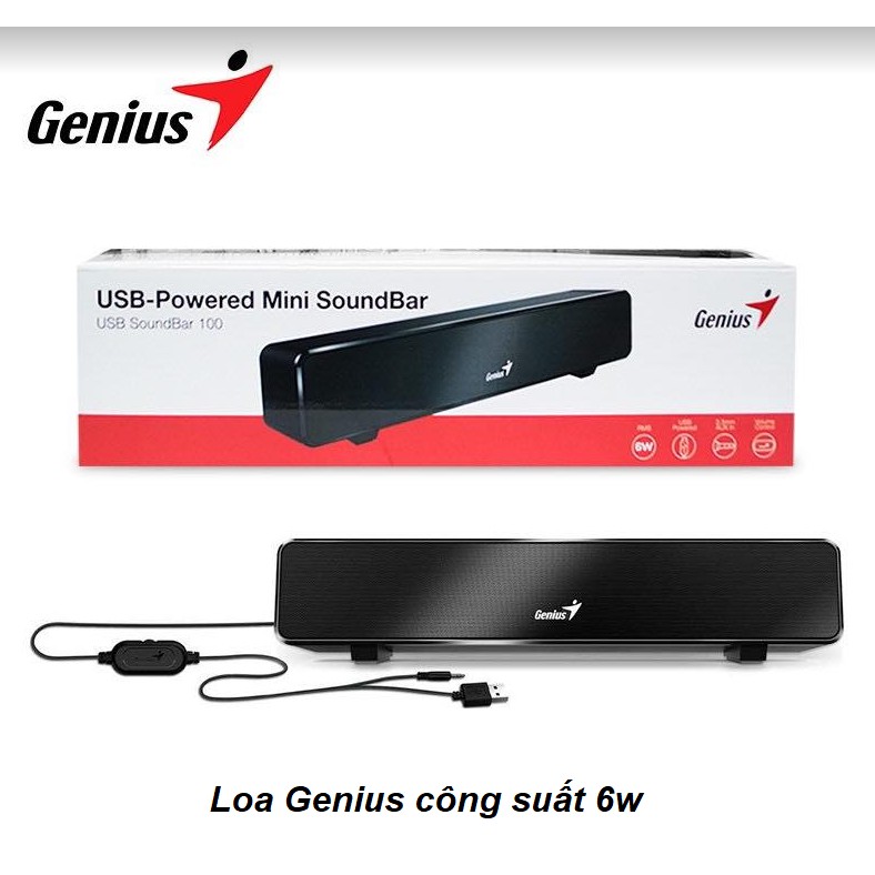 So sánh Loa Soundbar Genius 100 với các sản phẩm tương tự