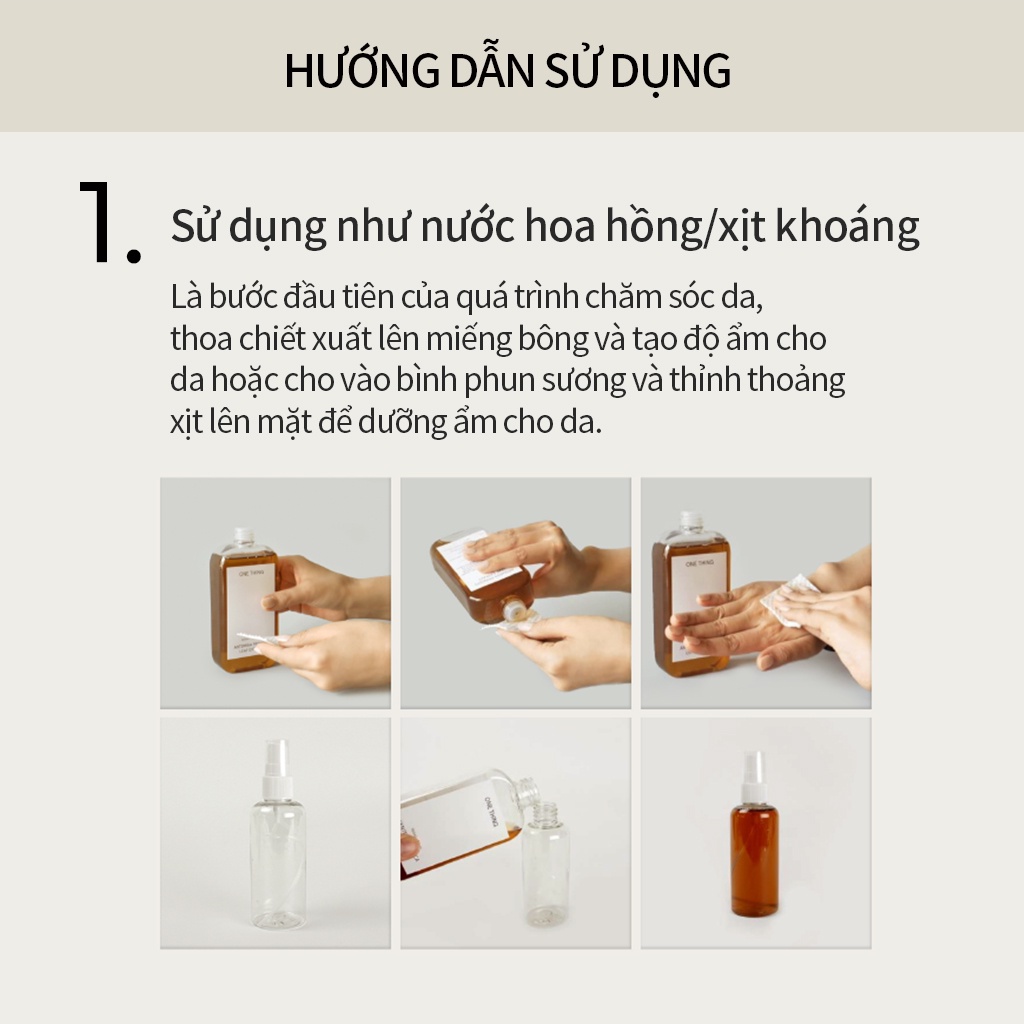 Ảnh Chiết xuất diếp cá 150ml / 300ml | Houttuynia Cordata Extract Toner 3