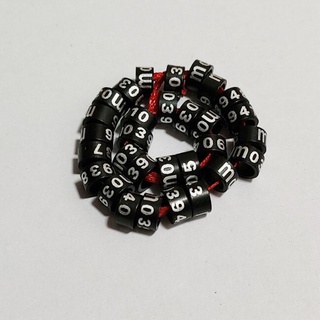 Set 30 / 10 Vòng Đeo Chân Huấn Luyện Chim Cảnh 5mm