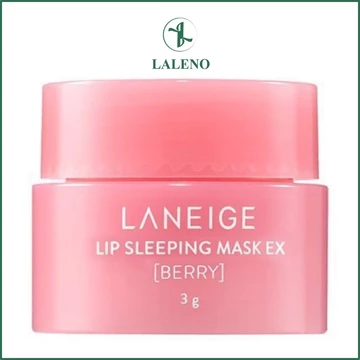 MADE IN KOREA - Mặt Nạ Ngủ Môi Laneige Dưỡng Môi Lip Sleeping Mask (Mini 3gr) ủ môi hồng môi
