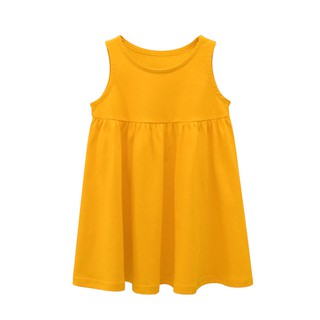 (27hom kids) Váy thun bé gái, đầm suông trẻ em hàng chính hãng** Maruka Fashion