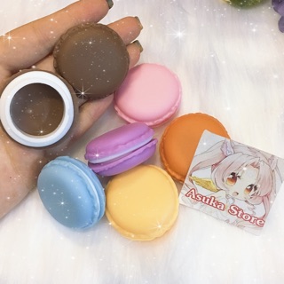 Hủ macaron nhỏ - Đựng Son Dưỡng, Chiết Mỹ Phẩm Du Lịch