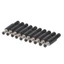 Yoo 10 Cái 5 5x2 5mm Nam Cho DC In-Line Cắm Ổ Cắm Jack Kết Nối Adapter Nhựa C