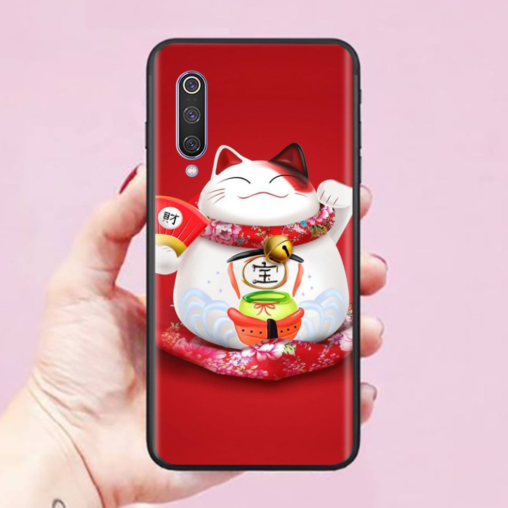 Ốp Lưng Xiaomi Mi 11 9 Pro 9t 9se 9 8 8 Se 8 Pro 8 Lite Mèo Thần Tài 03 Shopee