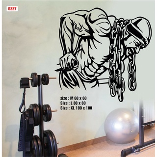 Decal dán tạo động lực cho khách hàng, tăng 200% sức mạnh trong phòng Gym P15
