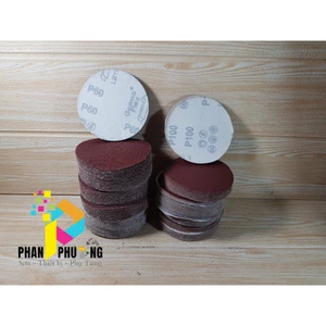 25 MIẾNG GIẤY NHÁM DÁN TRÒN 100MM Độ nhám AA60, AA100
