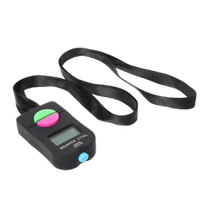 EDB * Bộ đếm tay kỹ thuật số Bộ đếm tay bằng điện tử Clicker Golf Gym Bộ đếm cầm tay