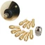 Bộ 10 Đầu Kẹp Mũi Khoan Bằng Đồng 0.5-3.2mm 4.3mm