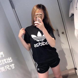 Quần Đùi Thể Thao Nữ 3 Sọc [Short] 3STR Vạt Bầu [ĐỒ TẬP GYM NỮ]