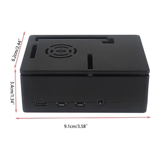 Vỏ nhựa ABS màn hình cảm ứng 3.5 inch 480x320 Lcd Cho Raspberry Pi 4 Model B