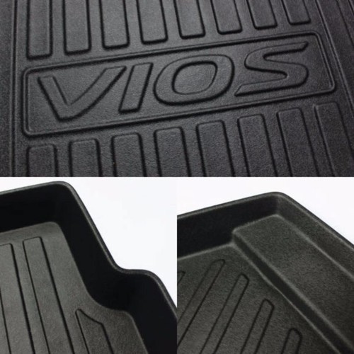 LÓT CỐP nhựa xe VIOS đời 2014 2015 2016 2017 Chất Liệu Nhựa Dẻo không Mùi không thấm nước, dễ dàng vệ sinh