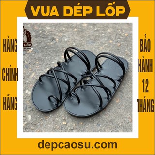 dép cao su 7 quai xỏ ngón tăm