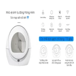 Nhà vệ sinh tự động cho mèo Petree có WIFI tặng kèm thảm lót chống dính cát cho mèo và túi đựng chất thải và hộp khử mùi — ảnh 6