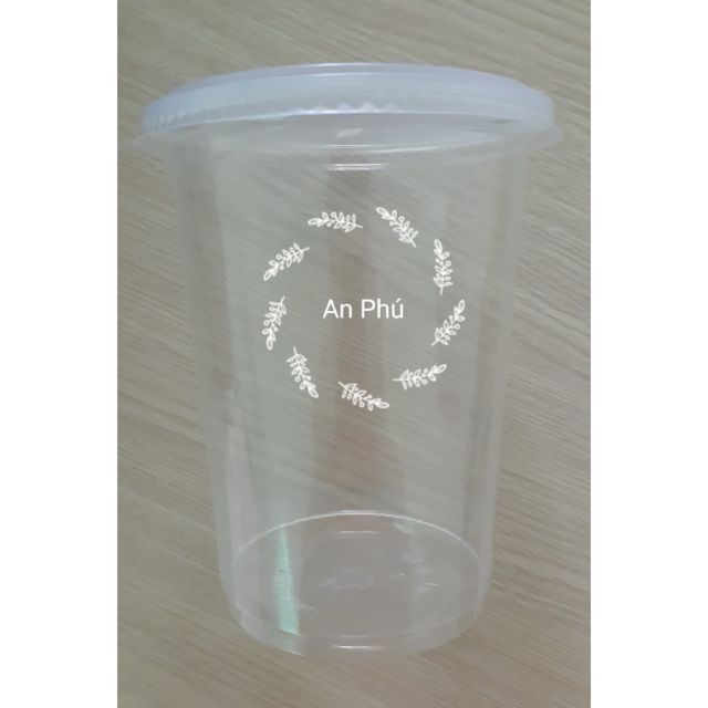 Ly Nhựa Khổng Lồ 1 lít 800ml 1000ml gồm nắp đựng nước mía bắp rang bơ ...