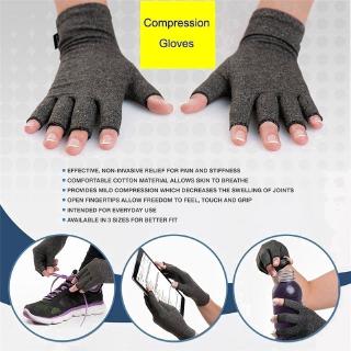 Arthritis Compression Glove Rheumatoid Osteoarthritis Open Finger Thumb Gloves