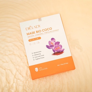 [Dr.Lady Chính Hãng] Mặt Nạ Dừa Dr.Lady Bio Coco Dưỡng Ẩm Da, Dưỡng Trắng Da, Giúp Làm Đều Màu Da
