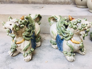 Cặp Nghê  Phong Thuỷ Gốm Cao Cấp