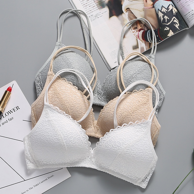 Áo Lót Không Đường May Có Đệm Nâng Ngực Quyến Rũ Hợp Thời Trang Cho Nữ Size 32 38ab Shopee 