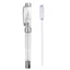 Yoo Trong Suốt Bút Máy Thư Pháp Bút Mực EF F Cho Iridium Nib Viết Mịn Bị Tắc Acrylic Bút Thân Chống Trơn Trượt