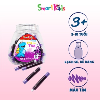 Hộp ống mực Smartkids FI02 mực tím (30 ống/hộp)