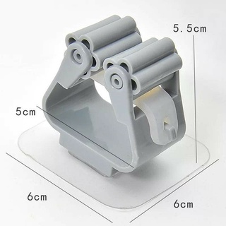 Set 3 Móc Dán Tường Giữ Cây Lau Nhà Treo Chổi Chịu Lực Tốt Không Thấm Nước, Giá Đỡ Treo Cây Lau Nhà Kẹp 1626