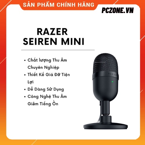 Thiết Bị Thu Âm Micro Razer Seiren Mini Mới Chính Hãng Mới 100