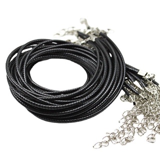 10 Dây vòng cổ sáp đen 55cm