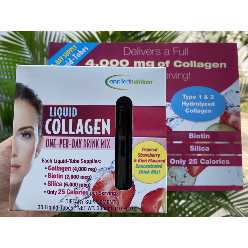 Product image [CHÍNH HÃNG] Collagen dạng nước Liquid Collagen của Mỹ - Hộp 30 ống