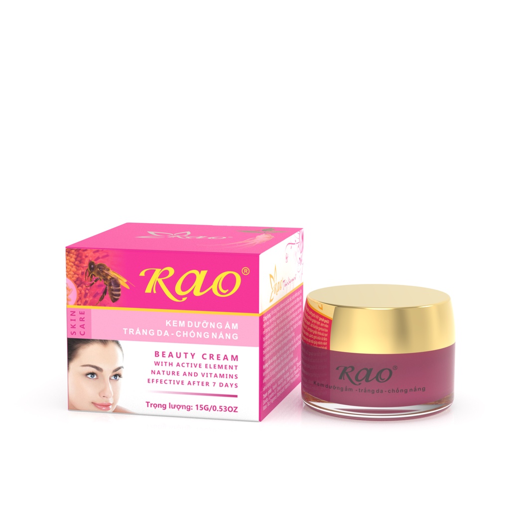 Kem dưỡng ẩm, trắng da, chống nắng RAO