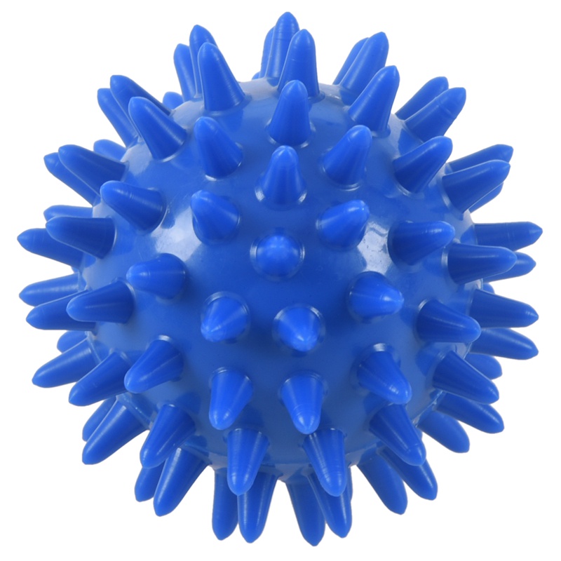 1 Bóng Massage Spikey Mềm Mại Cho Bàn Chân Tay Cổ Lưng Xanh 5.5CM