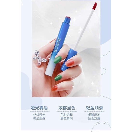 set 5 son kem lì Suake gấu