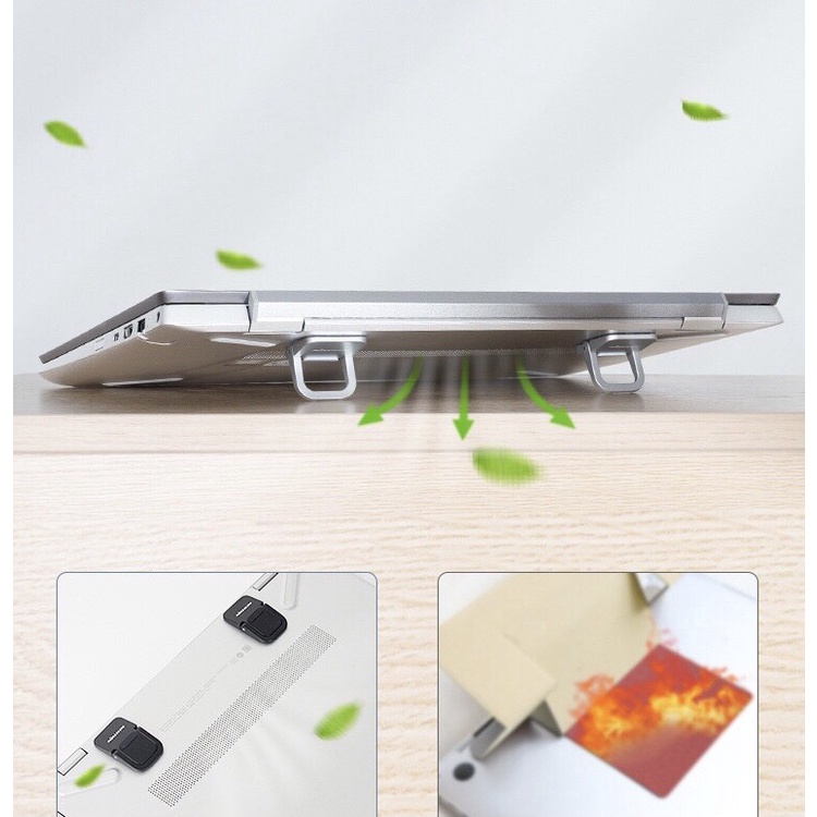 [ CHÍNH HÃNG ] Chân đế di động cho Laptop Nillkin Bolster dùng tản nhiệt cho laptop, macbook di động nhỏ gọn
