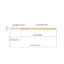 Fol Compact Spring Test Probe Pogo Pin Bền P50-J1 Dia 0 68mm Chiều dài 16 35mm