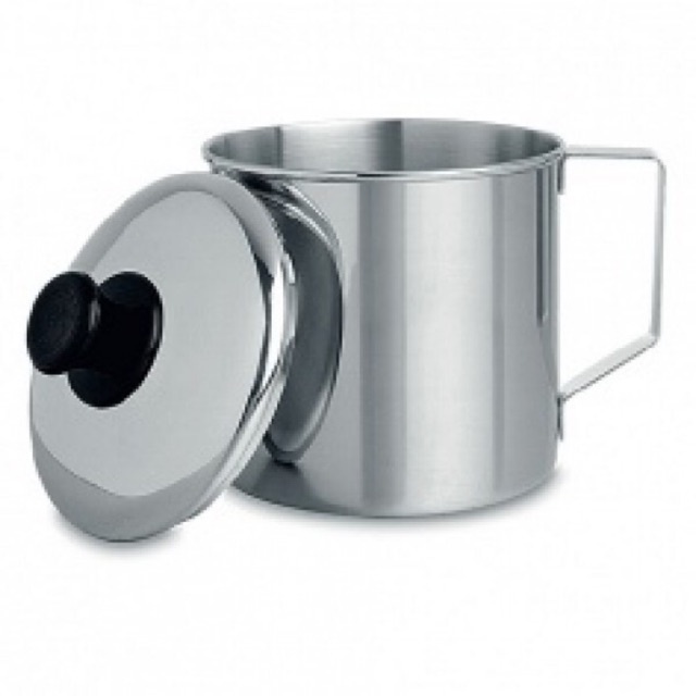 Cốc inox, ca inox có nắp hàng dày dặn đủ size từ 8cm-12cm | Shopee Việt Nam