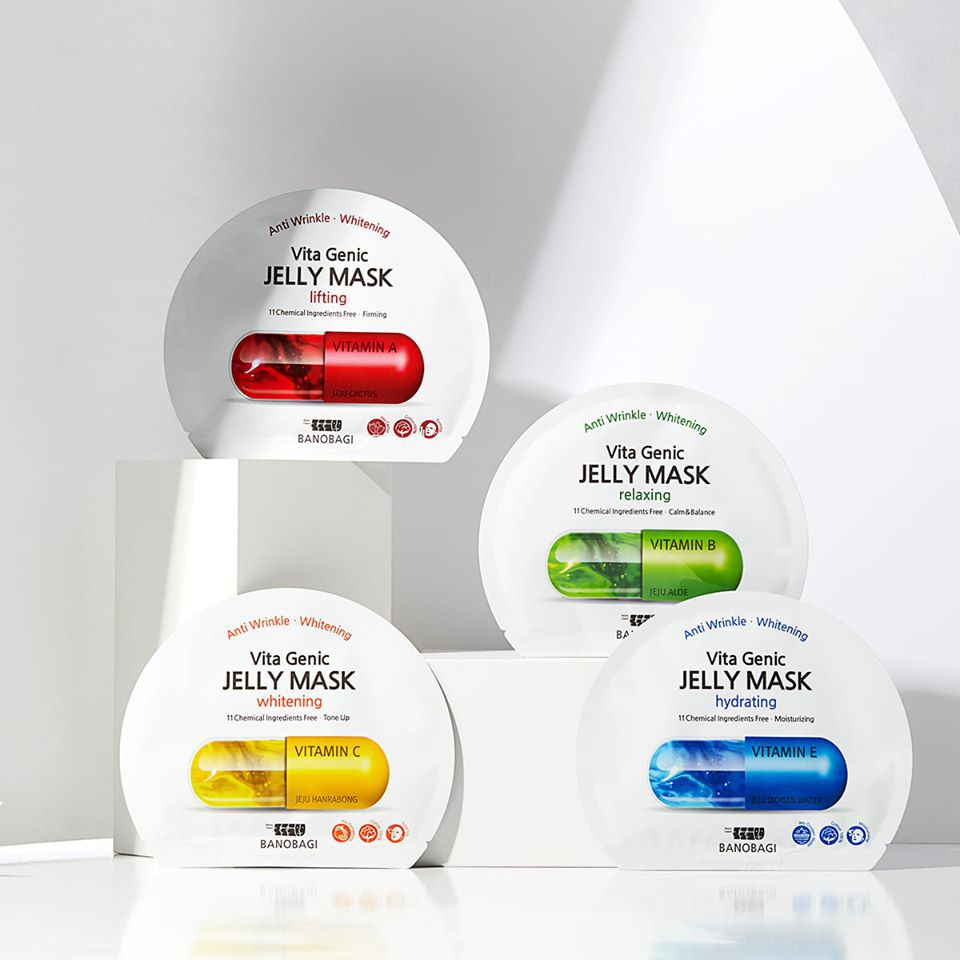 [HÀNG CHÍNH HÃNG CÓ CODE HÃNG] Mặt nạ Vitamin Banobagi Genic Jelly Mask