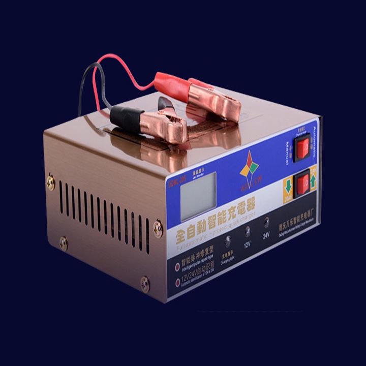 Bộ sạc ắc quy tự động 200Ah phù hợp cho tất cả ắc quy khô và nước.