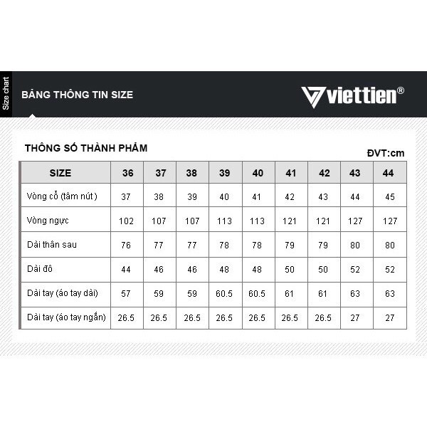 Sơ Mi Trắng Viettien Cotton Dáng Áo Regular | Shopee Việt Nam