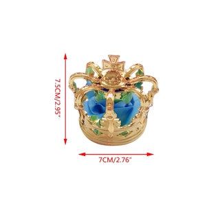 Vipdeal1 Lolita Công Chúa Tiara Vương Miện Luxuries Nhân Tạo Hoa Hồng Cosplay Mũ Đội Đầu Phụ Kiện Tóc Có Kẹp Ribb